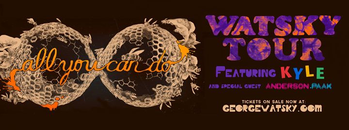 KYLE, Anderson .Paak, & Watsky LIVE at House Of Blues on Sunset December 6th!