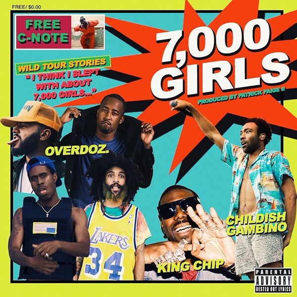 OverDoz “7000 Girls” ft Childish Gambino and King Chip