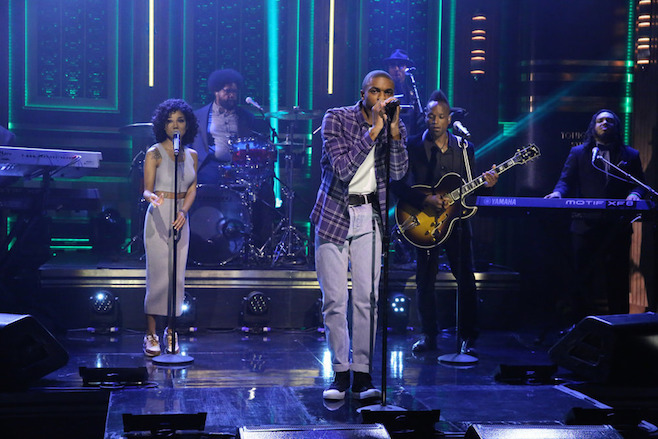 Vince Staples & Jhené Aiko on The Tonight Show