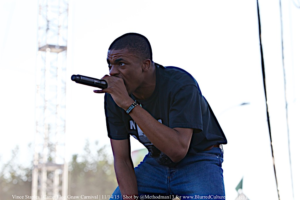 Vince Staples Performs Blue Suede at Camp Flog Gnaw!
