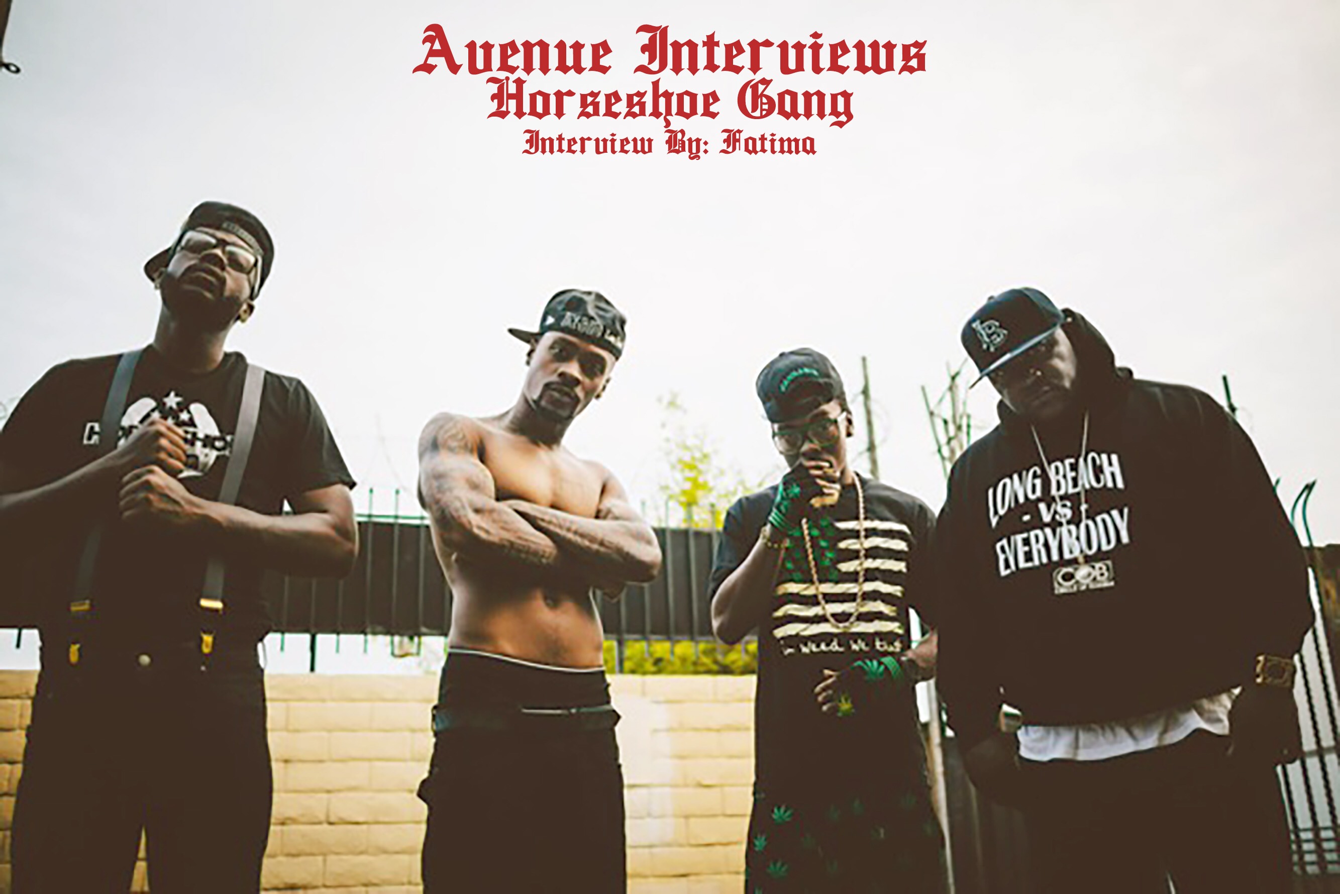 Avenue Interviews Horseshoe Gang by Fatima Baqi