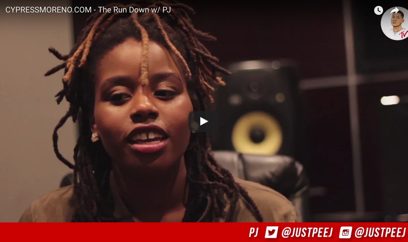 CYPRESS MORENO.COM’s ‘The Run Down’ With PJ