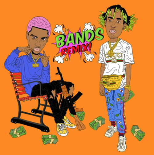 COMETHAZINE – “BANDS” [REMIX] (Ft. Rich The Kid)