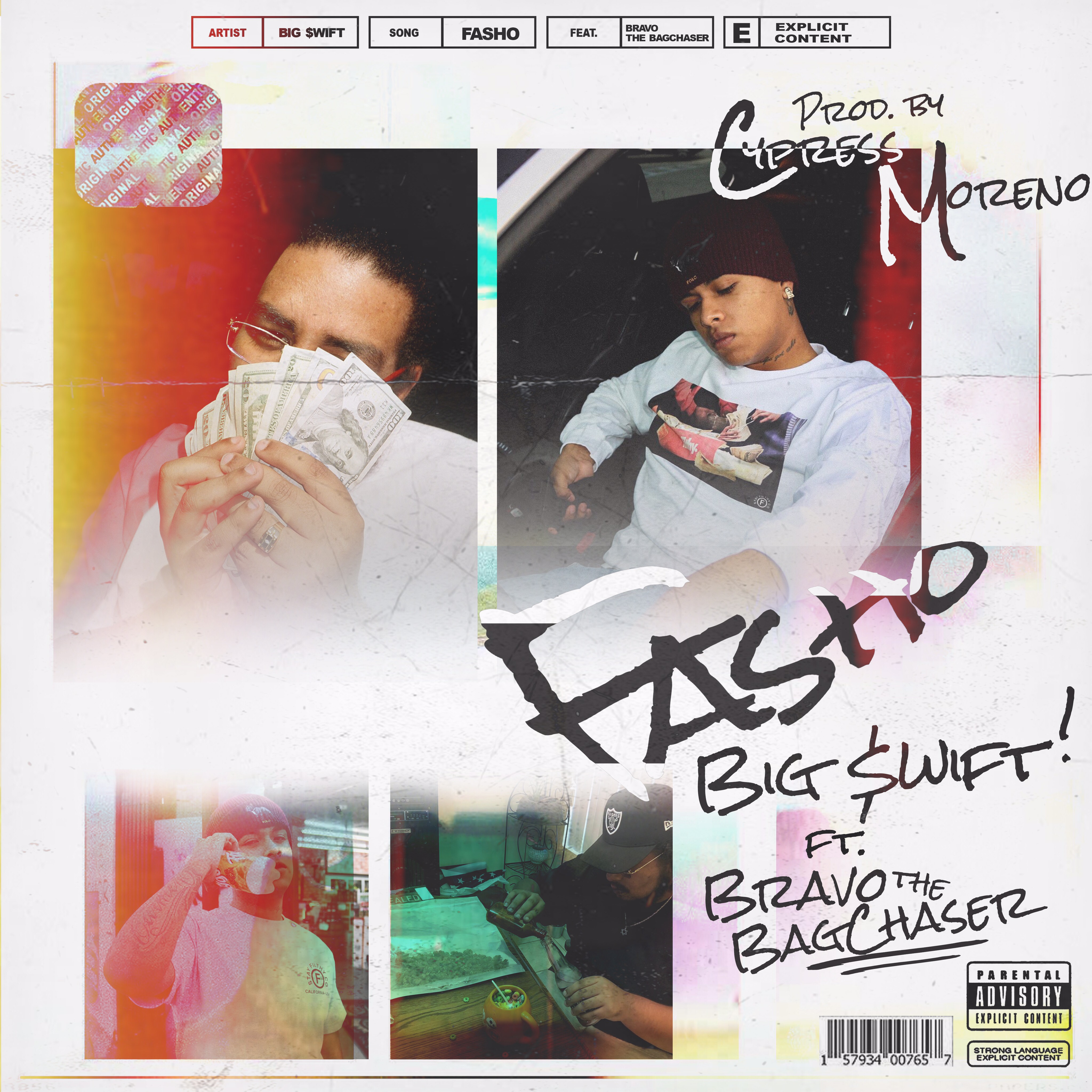 Big $wift & Bravo The Bagchaser Release “Fasho” Prod. Cypress Moreno & RobTwo