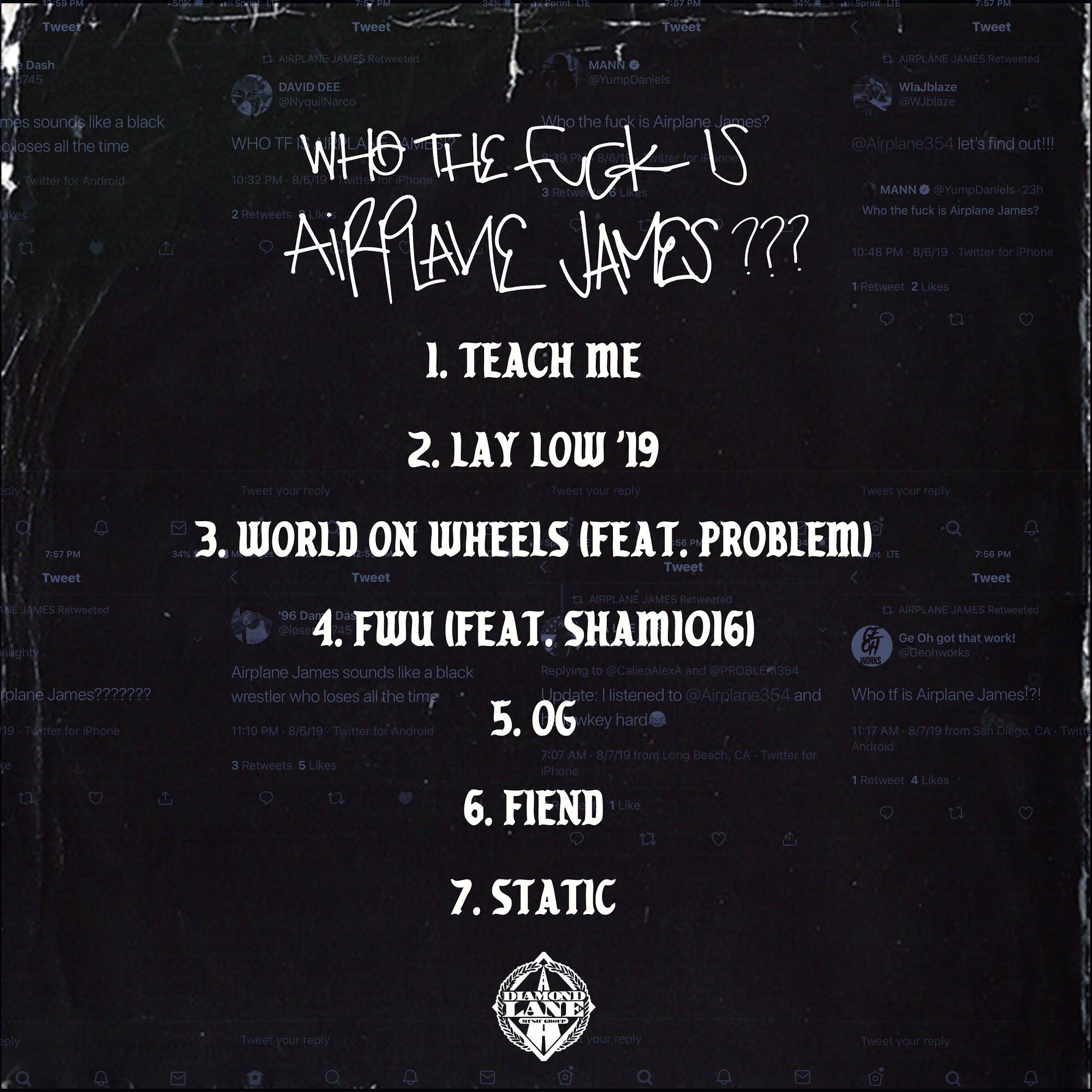 Airplane James “Hard Day At The Office” Short Film + EP Stream