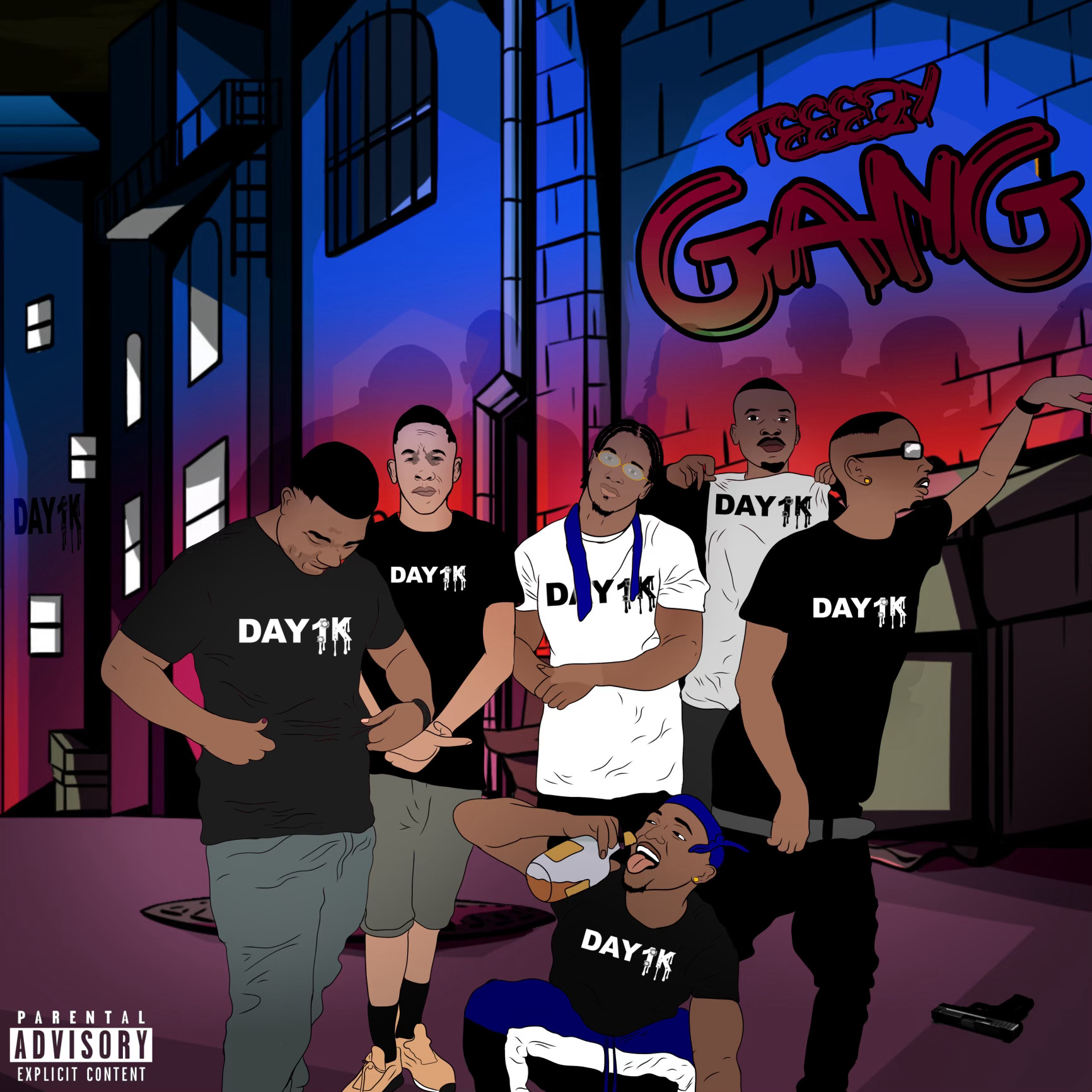 Compton’s Teeezy Releases “Gang”