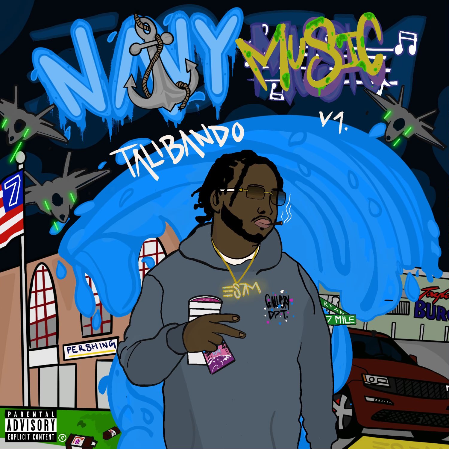 Detroit’s Talibando Releases “Navy Music”Album Featuring BabyFace Ray & Veeze