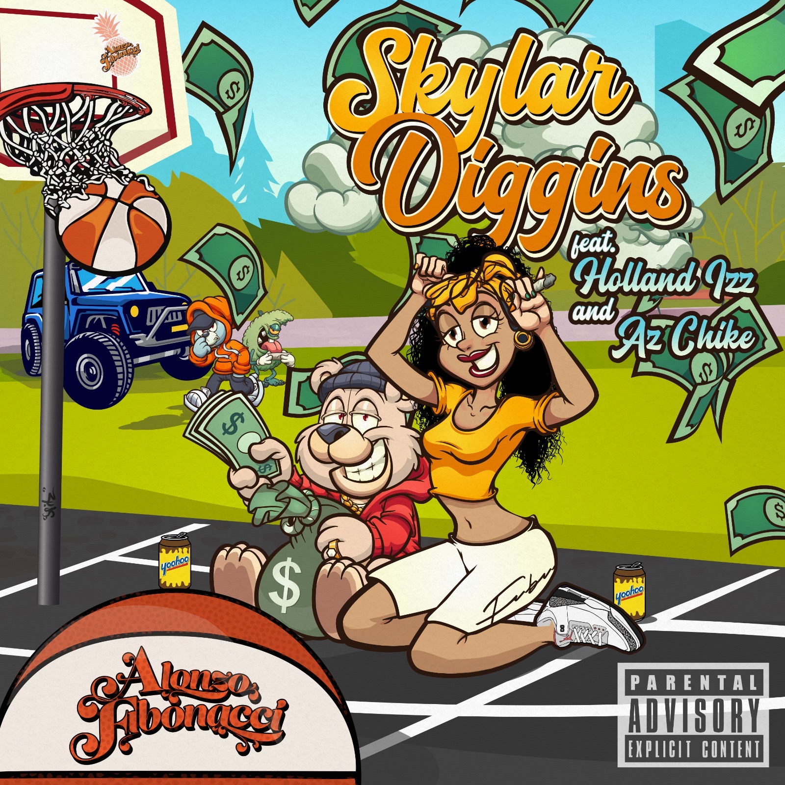 Producer Duo Alonzo Fibonacci Taps Holland Izz & AzChike for “Skylar Diggins”